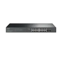 TP-Link Omada SG2218P / Коммутатор РоЕ 16-портовый гигабитный Smart с 2 SFP-слотами