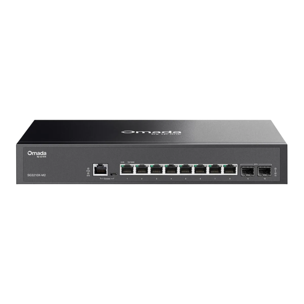 TP-Link Omada SG3210X-M2 / Коммутатор управляемый уровня 2+ с 8 портами 2,5 Гбит/с и 2 портами SFP+