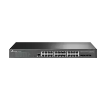 TP-Link Omada SG3428 / Управляемый коммутатор уровня 2+ с 24 гигабитными портами RJ45 и 4 портами SFP