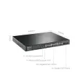 TP-Link Omada SG3428MP / 24‑портовый гигабитный управляемый РоЕ-коммутатор L2 с 4 SFP‑слотами
