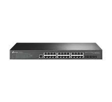 TP-Link Omada SG3428X / 24‑портовый гигабитный управляемый коммутатор L2+ с 4 SFP+ слотами 10G