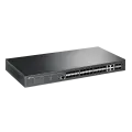 TP-Link Omada SG3428XF / 24‑портовый гигабитный управляемый SFP-коммутатор L2+ с 4 SFP‑слотами