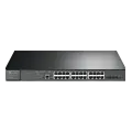 TP-Link Omada SG3428XMP / 24‑портовый гигабитный управляемый РоЕ-коммутатор уровня L2+ с 4 SFP+ слотами 10G