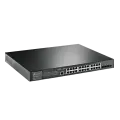 TP-Link Omada SG3428XMP / 24‑портовый гигабитный управляемый РоЕ-коммутатор уровня L2+ с 4 SFP+ слотами 10G