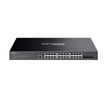 TP-Link Omada SG3428XMPP / 24‑портовый гигабитный управляемый РоЕ-коммутатор уровня L2+ (16 портов PoE+ и 8 портов PoE++) с 4 SFP+ слотами 10G