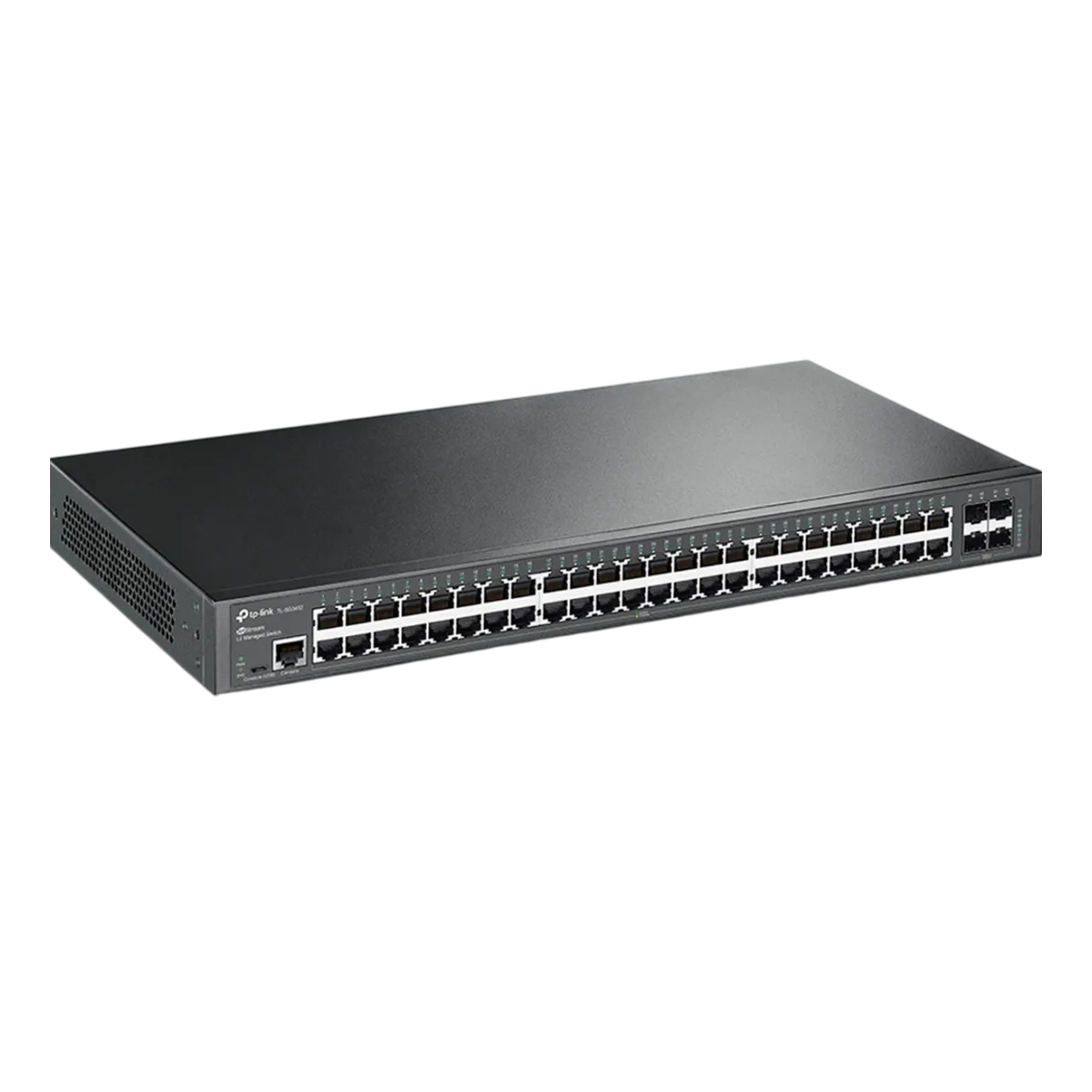 TP-Link Omada SG3452 / 48‑портовый гигабитный управляемый коммутатор L2+ с 4 SFP‑слотами