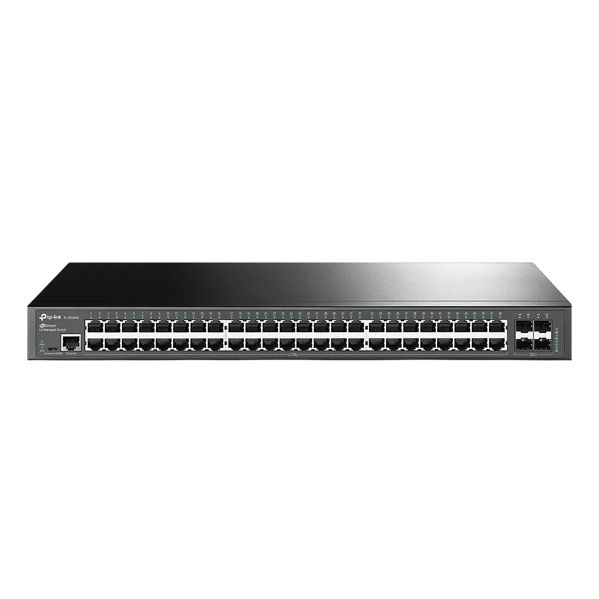 TP-Link Omada SG3452 / 48‑портовый гигабитный управляемый коммутатор L2+ с 4 SFP‑слотами