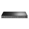 TP-Link Omada SG3452P / 48‑портовый гигабитный управляемый PoE-коммутатор L2 с 4 SFP‑слотами