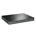 TP-Link Omada SG3452P / 48‑портовый гигабитный управляемый PoE-коммутатор L2 с 4 SFP‑слотами
