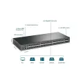TP-Link Omada SG3452X / 48‑портовый гигабитный управляемый коммутатор L2 с 4 SFP‑слотами SFP+ 10 Гбит/с