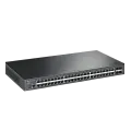 TP-Link Omada SG3452X / 48‑портовый гигабитный управляемый коммутатор L2 с 4 SFP‑слотами SFP+ 10 Гбит/с
