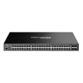 TP-Link Omada SG3452XMPP / 48‑портовый гигабитный управляемый РоЕ-коммутатор уровня L2+ (40 портов PoE+ и 8 портов PoE++) с 4 SFP+ слотами 10G