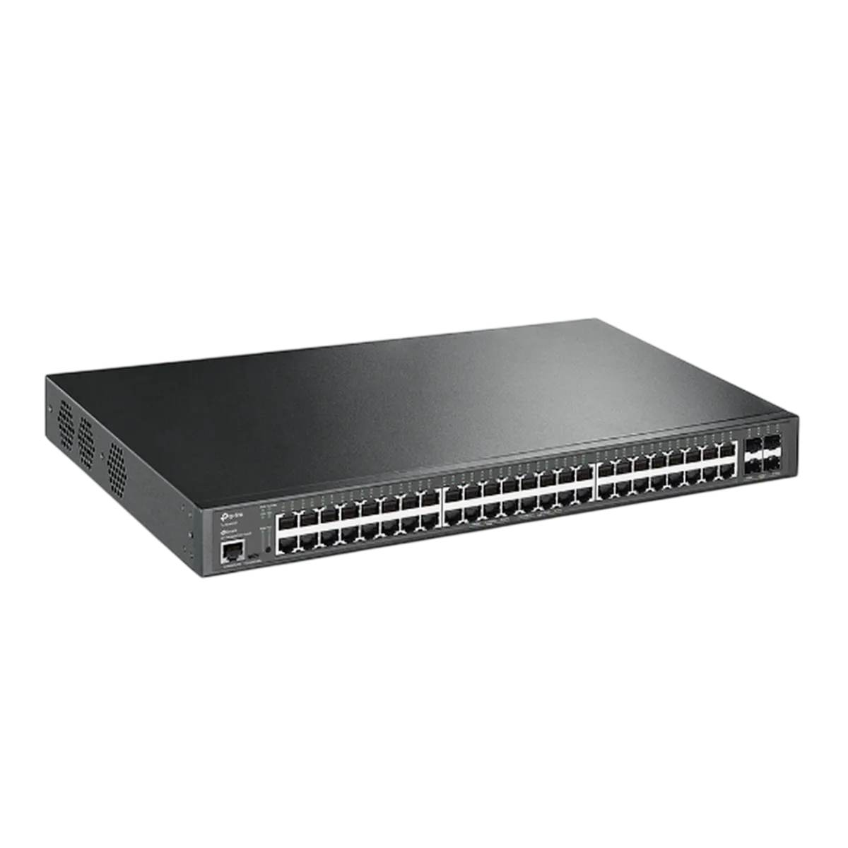 TP-Link Omada SG3452XP / 48‑портовый гигабитный управляемый РоЕ-коммутатор уровня L2+ с 4 SFP+ слотами 10G