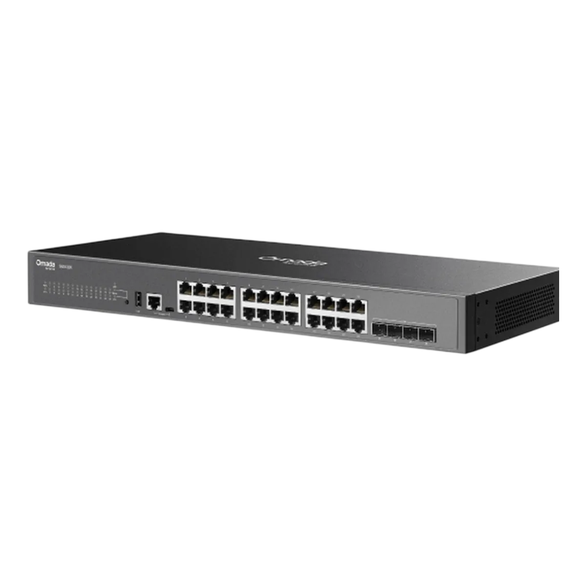 TP-Link Omada SG5428X / 24‑портовый гигабитный стекируемый управляемый коммутатор уровня L3 с 4 SFP+ слотами 10G