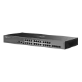 TP-Link Omada SG5428X / 24‑портовый гигабитный стекируемый управляемый коммутатор уровня L3 с 4 SFP+ слотами 10G