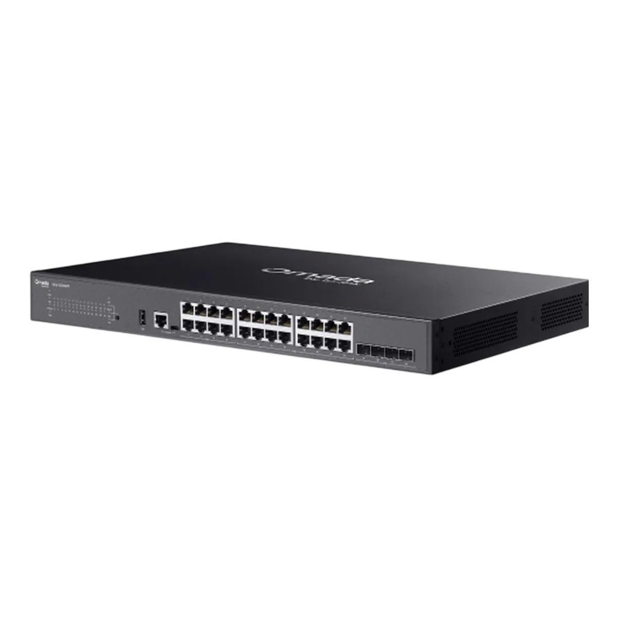 TP-Link Omada SG5428XMPP / 24‑портовый гигабитный стекируемый управляемый РоЕ++ коммутатор уровня L3 с 4 SFP+ слотами 10G