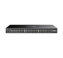 TP-Link Omada SG5452X / Управляемый гигабитный коммутатор L3 с 48 портами, возможностью стекирования и 4 слотами 10G.