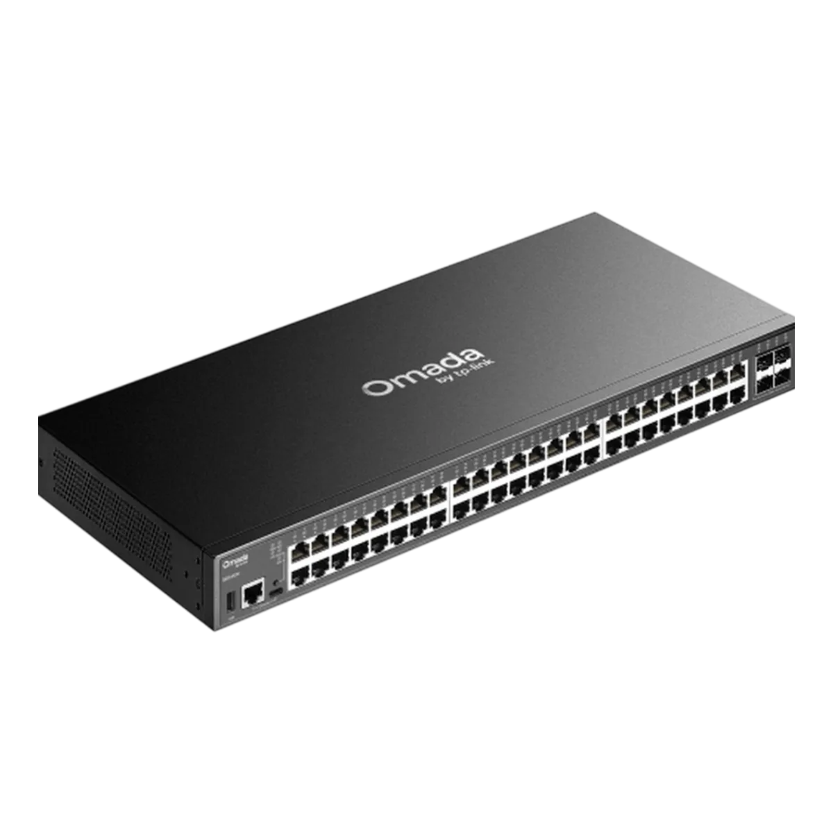 TP-Link Omada SG5452X / Управляемый гигабитный коммутатор L3 с 48 портами, возможностью стекирования и 4 слотами 10G.