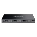 TP-Link Omada SG5452XMPP / 48‑портовый гигабитный стекируемый управляемый РоЕ++ коммутатор уровня L3 с 4 SFP+ слотами 10G