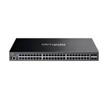 TP-Link Omada SG5452XMPP / 48‑портовый гигабитный стекируемый управляемый РоЕ++ коммутатор уровня L3 с 4 SFP+ слотами 10G
