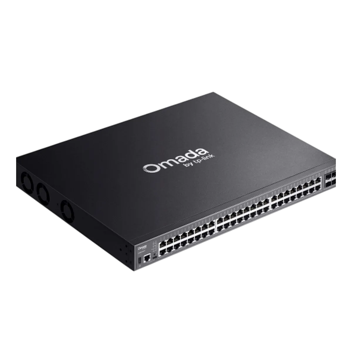 TP-Link Omada SG5452XMPP / 48‑портовый гигабитный стекируемый управляемый РоЕ++ коммутатор уровня L3 с 4 SFP+ слотами 10G