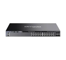 TP-Link Omada SG6428X / 24‑портовый гигабитный стекируемый управляемый коммутатор L3 с 4 SFP+ слотами 10G