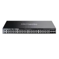 TP-Link Omada SG6654X / 48‑портовый гигабитный стекируемый управляемый коммутатор L3 с 6 SFP+ слотами 10G