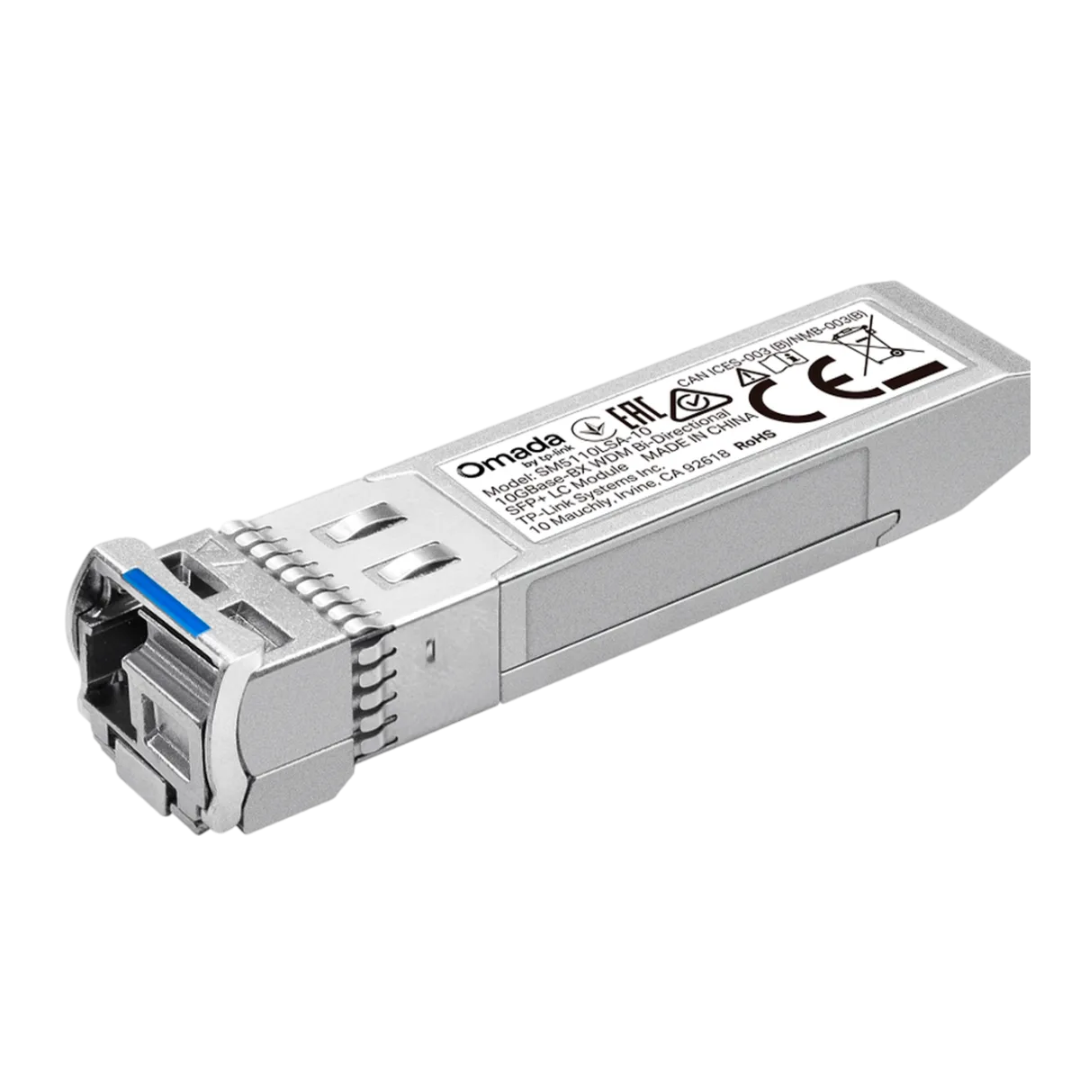 TP-Link Omada SM5110LSA-10 / Двухнаправленный (WDM) 10GBase-BX SFP+ LC трансивер