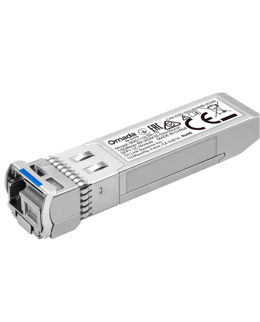 TP-Link Omada SM5110LSA-10 / Двухнаправленный (WDM) 10GBase-BX SFP+ LC трансивер