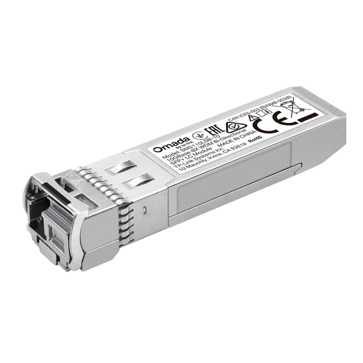 TP-Link Omada SM5110LSB-10 / Двухнаправленный (WDM) 10GBase-BX SFP+ LC трансивер