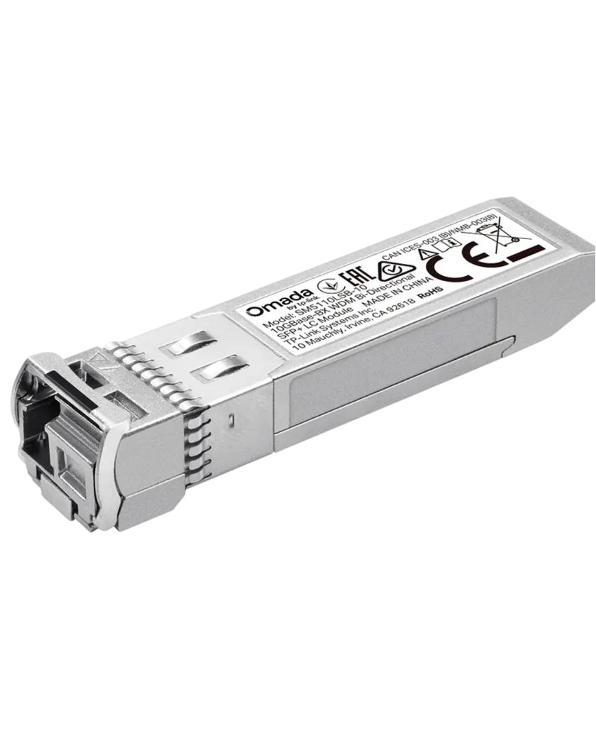TP-Link Omada SM5110LSB-10 / Двухнаправленный (WDM) 10GBase-BX SFP+ LC трансивер