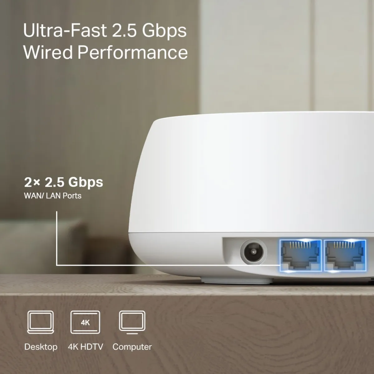 TP-Link Deco BE25 (2-pack) / BE3600 Whole Home Mesh WiFi 7