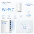 TP-Link Deco BE85 (2-pack) / BE19000 Трехдиапазонная Mesh-система Wi-Fi 7