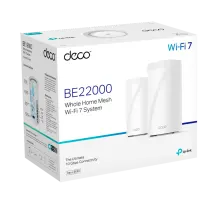 TP-Link Deco BE85 (2-pack) / BE19000 Трехдиапазонная Mesh-система Wi-Fi 7