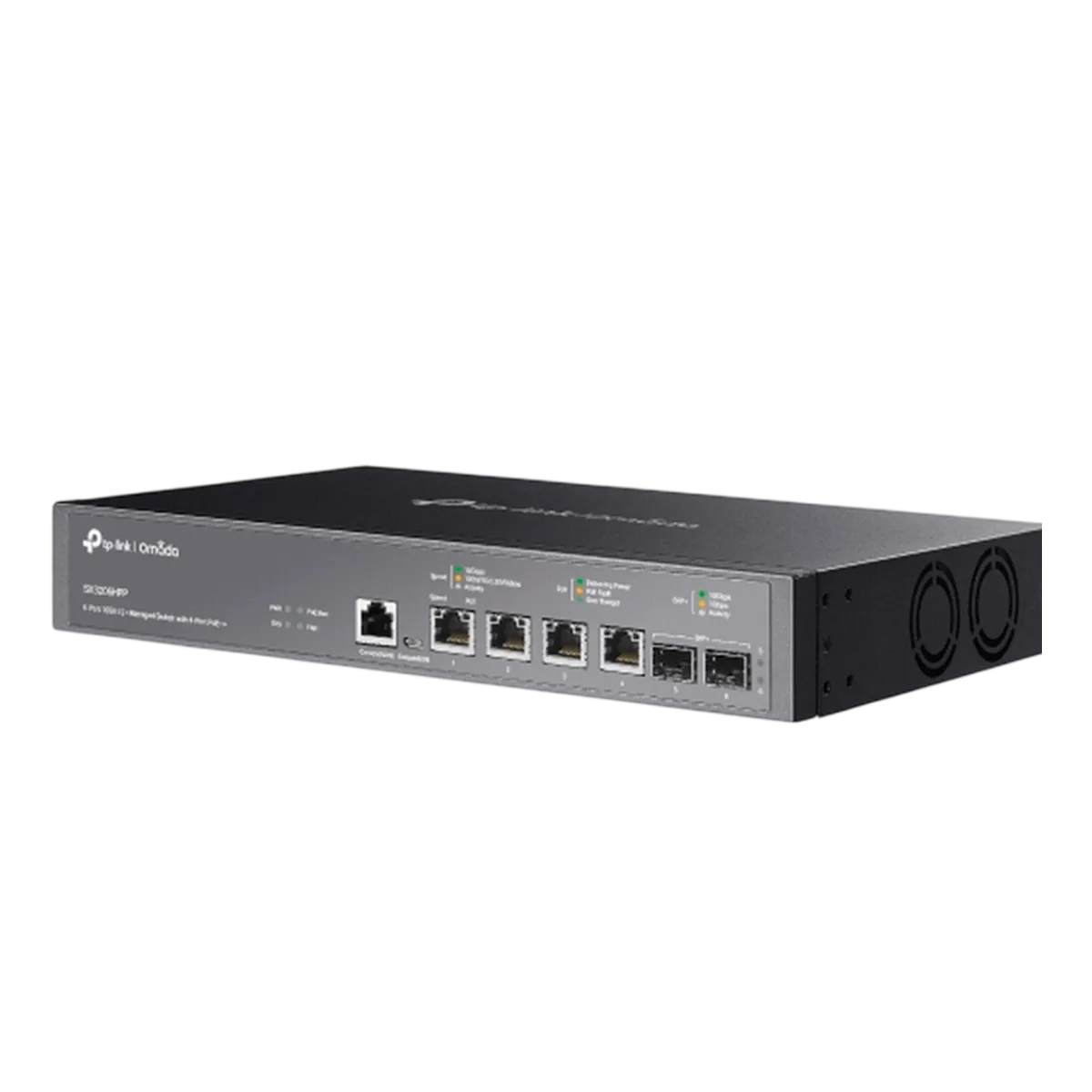 TP-Link Omada SX3206HPP / управляемый РоЕ-коммутатор уровня L2+ c 4 портами PoE++ 10 Гбит/с и 2 портами SFP+