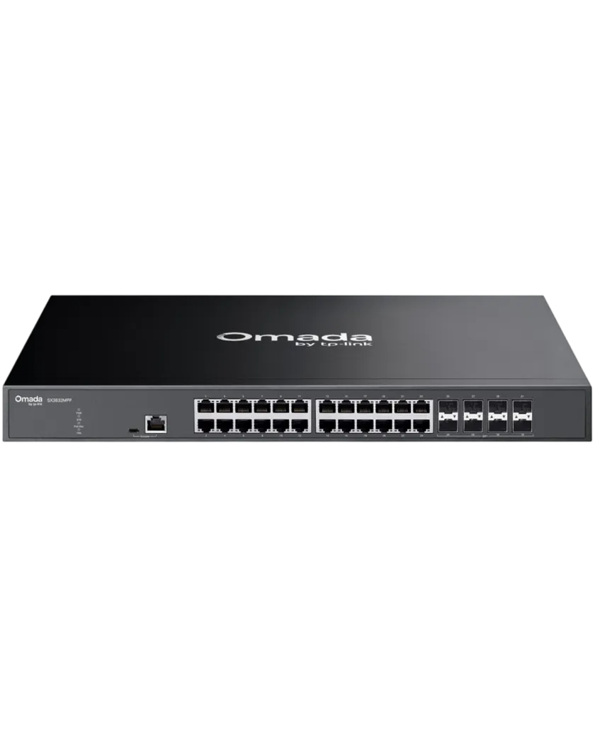 TP-Link Omada SX3832MPP / Управляемый коммутатор Omada с 32 портами 10GE L2+ и 24 портами PoE++