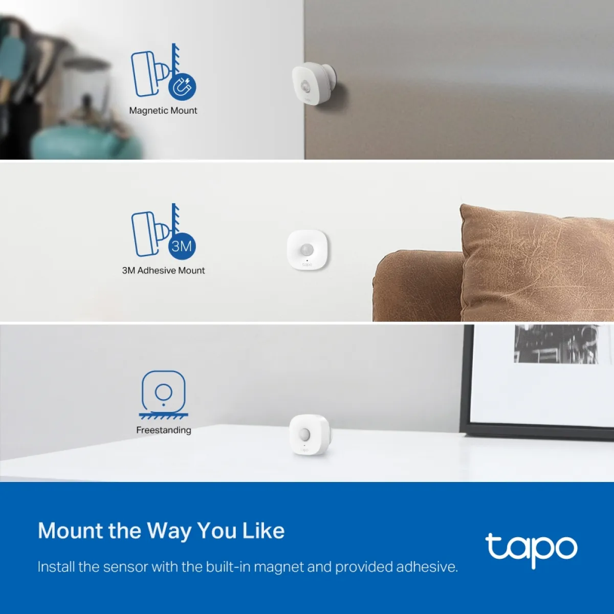 TP-Link Tapo T100 / Умный датчик движения