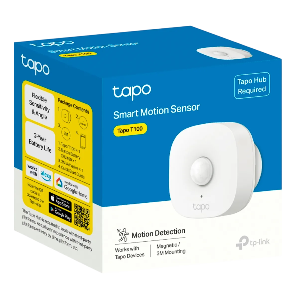 TP-Link Tapo T100 / Умный датчик движения