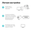 TP-Link Archer T3U Nano / AC1300 Двухдиапазонный беспроводной Nano USB-адаптер