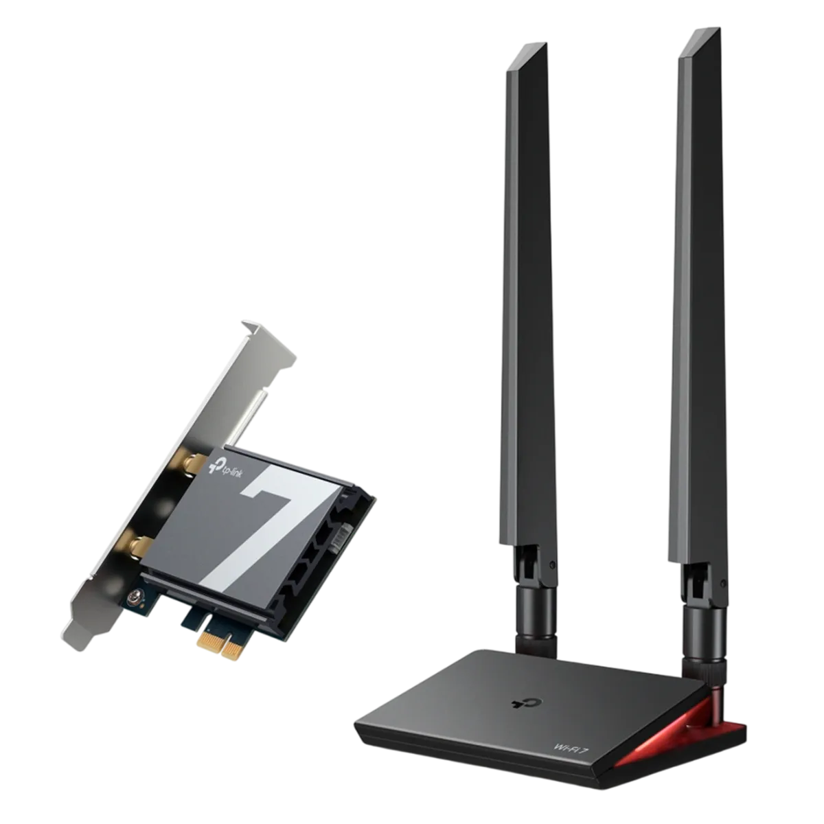 TP-Link Archer TBE550E / BE9300 Треххдиапазонный беспроводной PCIe-адаптер Wi-Fi 7 с поддержкой Bluetooth 5.4