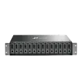 TP-Link TL-MC1400 / 14-слотовое шасси для медиаконвертеров