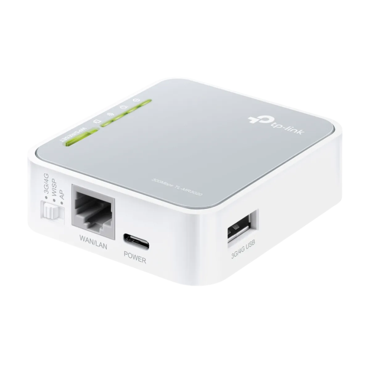 TP-Link TL-MR3020 / N300 Портативный беспроводной маршрутизатор с USB-портом и поддержкой 3G/4G USB-модемов