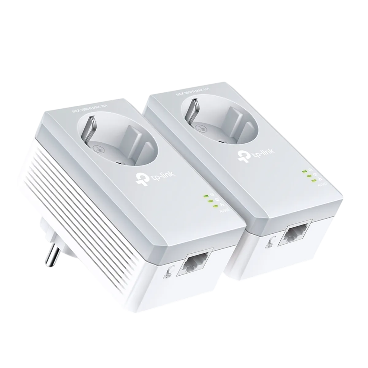 TP-Link TL-PA4010P KIT / AV600 Комплект адаптеров Powerline со встроенной розеткой