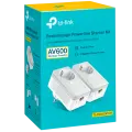 TP-Link TL-PA4010P KIT / AV600 Комплект адаптеров Powerline со встроенной розеткой