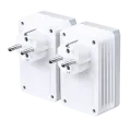 TP-Link TL-PA4020P KIT / AV600 Комплект Powerline адаптеров со встроенной розеткой