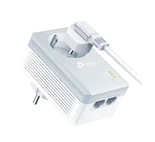 TP-Link TL-PA4020P KIT / AV600 Комплект Powerline адаптеров со встроенной розеткой