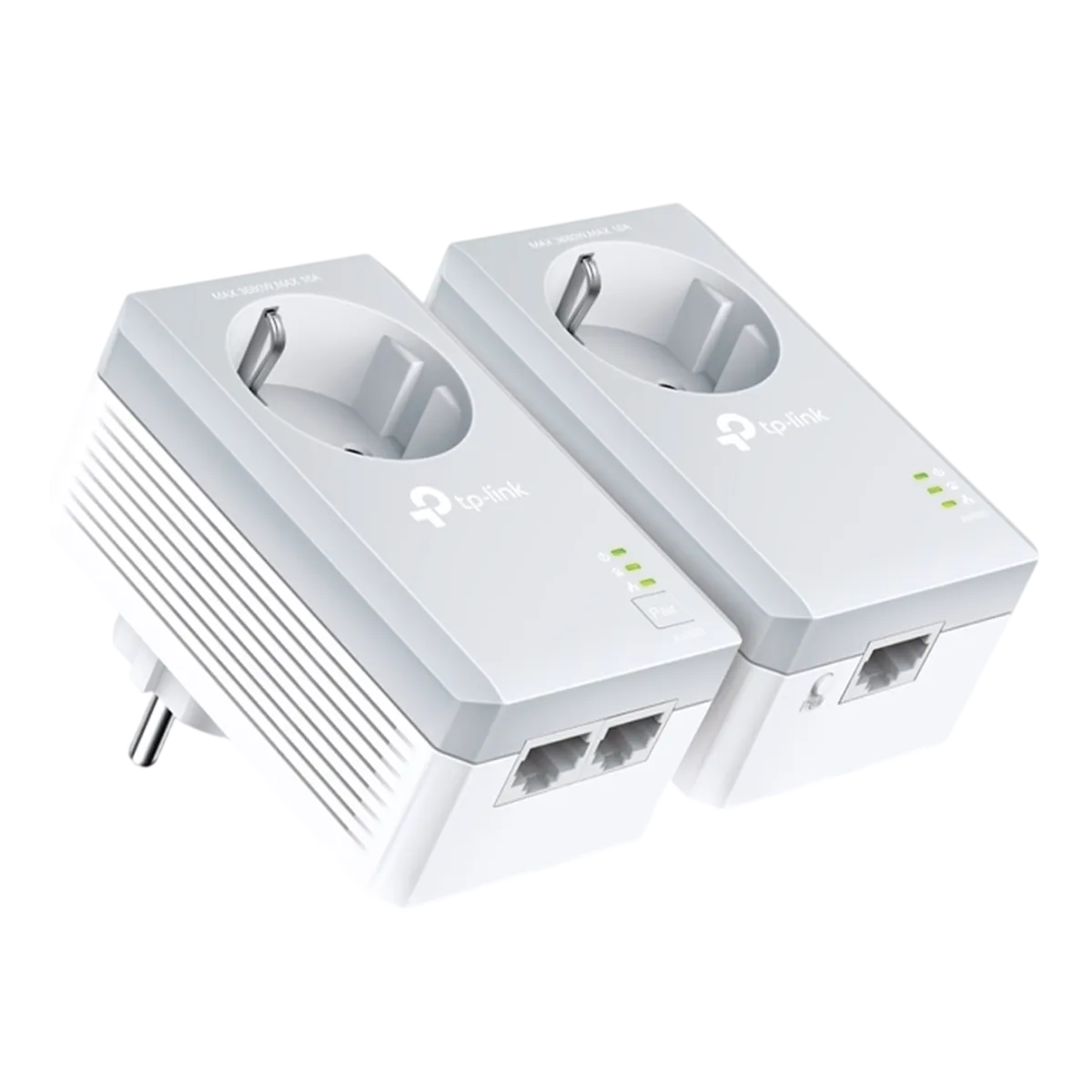 TP-Link TL-PA4022P KIT / AV600 Комплект адаптеров Powerline со встроенной розеткой