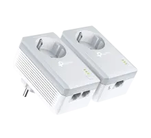 TP-Link TL-PA4022P KIT / AV600 Комплект адаптеров Powerline со встроенной розеткой