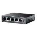 TP-Link TL-SF1005LP / Неуправляемый PoE-коммутатор (4 порта PoE+ 10/100 Мбит/с, 1 порт 10/100 Мбит/с без РоЕ)