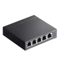 TP-Link TL-SF1005LP / Неуправляемый PoE-коммутатор (4 порта PoE+ 10/100 Мбит/с, 1 порт 10/100 Мбит/с без РоЕ)